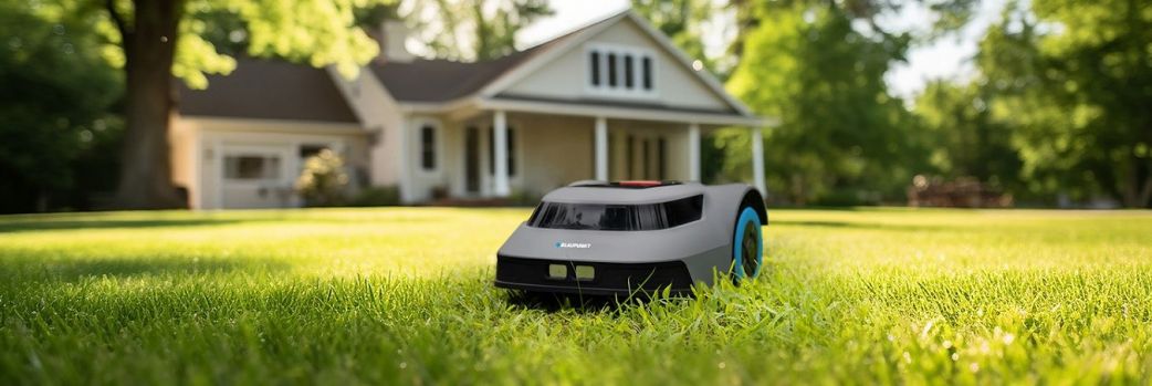 Inteligentny robot koszący do pielęgnacji ogrodów